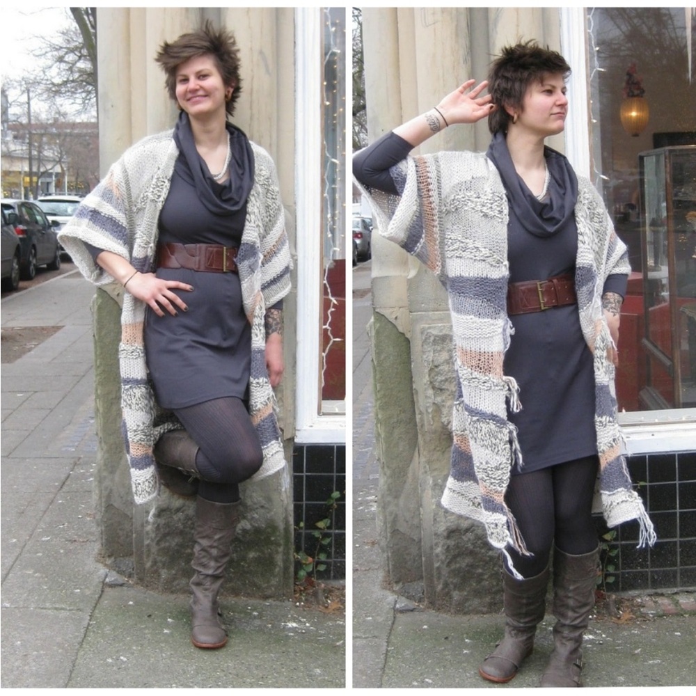 Free People Sands of Time Long Cardigan Slouchy Sweater Size Small - Picture 12 of 13